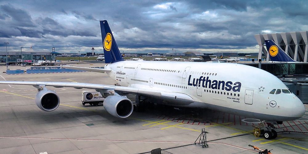 Lufthansa-Menü